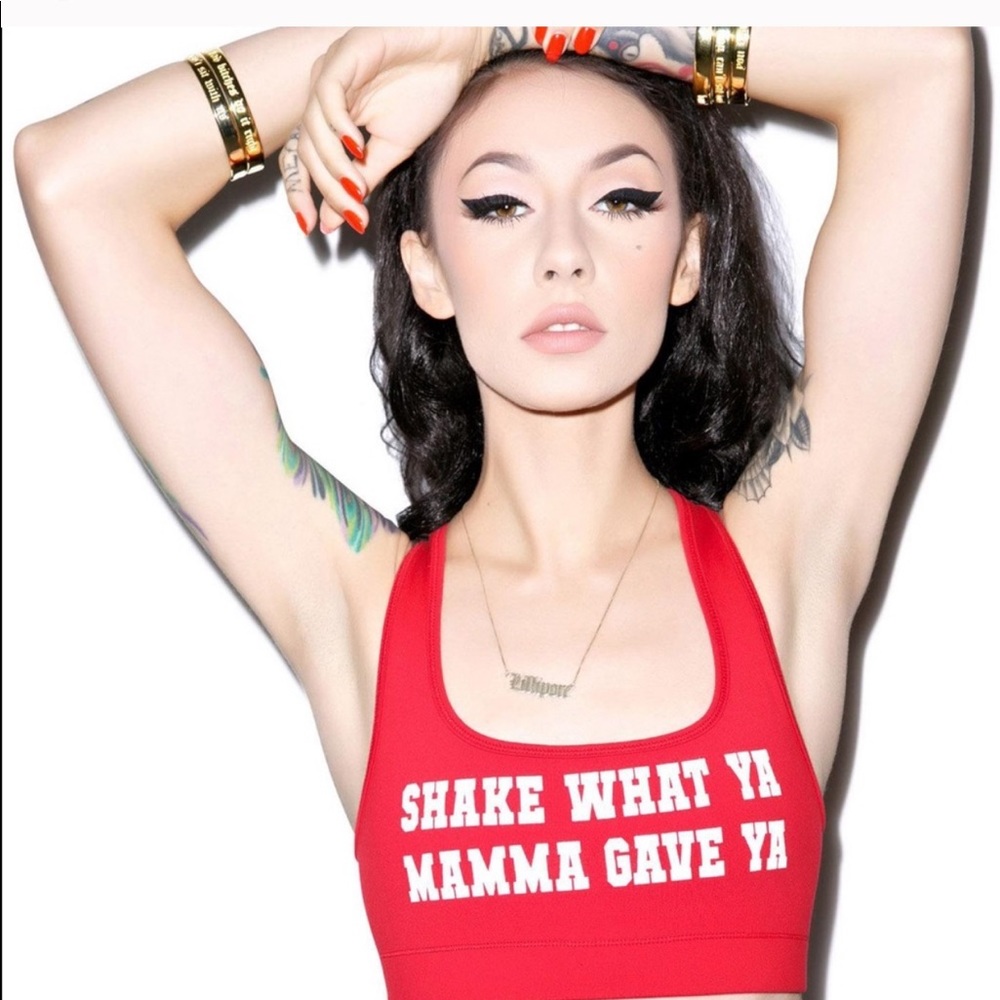 Shake What Ya Mama Gave Ya Sports Bra